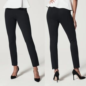 NWOT Spanx The Perfect Black Pant Back Seam Skinny Ponte Pants Sz. 1X Petite